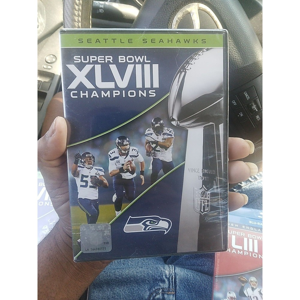 SEATTLE SEAHAWKS SUPER BOWL XLVIII 48 CHAMPIONS New Sealed DVD